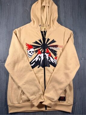 Reason Brand Full Zip Hoodie – Men’s Large